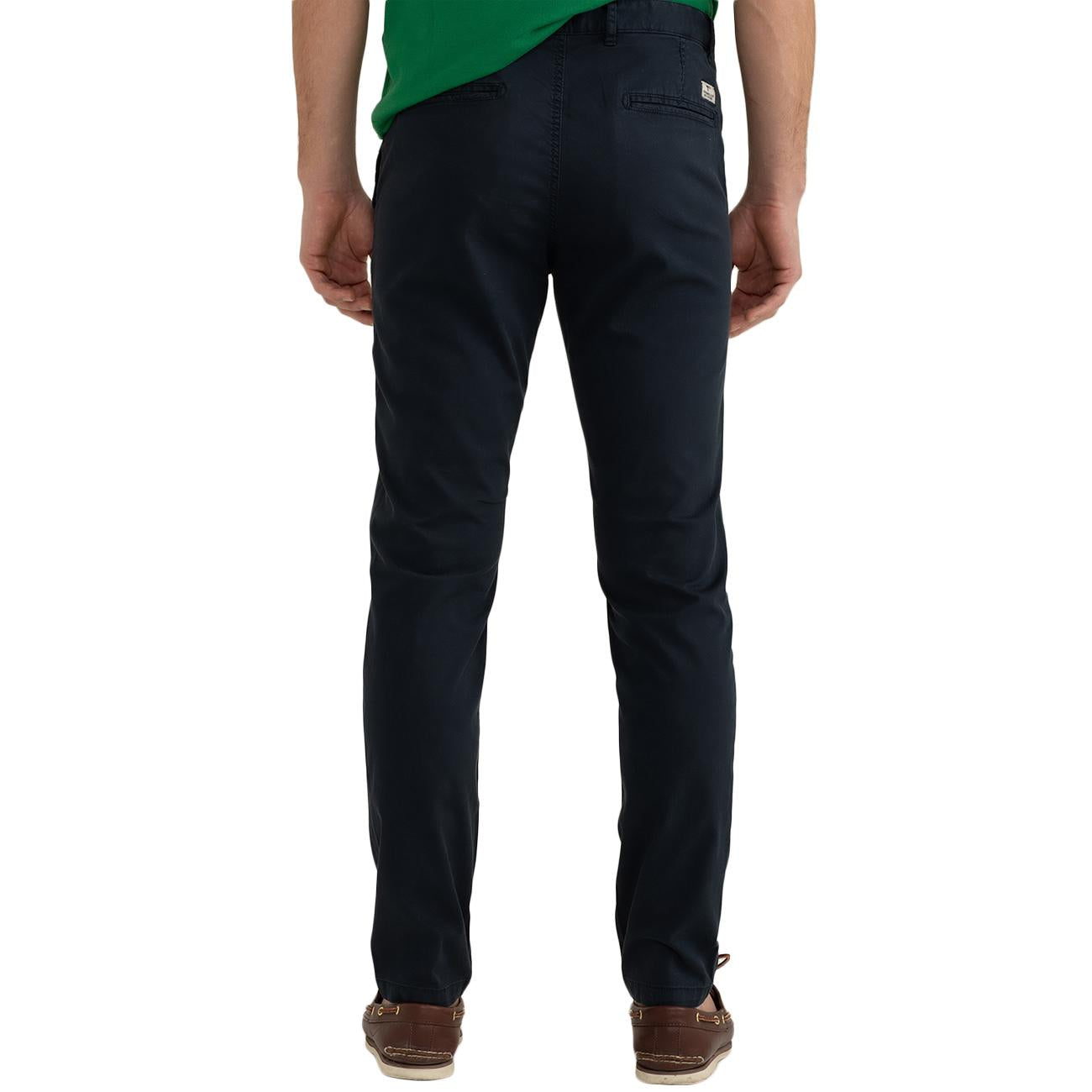 Pantalone In Tessuto Armatuato Leggermente Elasticizzato FMQUEENS A0601 BLU FRED MELLO 