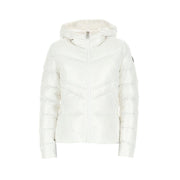 Piumino Con Cappuccio Fisso In Tessuto Lucido Donna Bianco 2295/8XV 01 BIANCO COLMAR ORIGINALS 