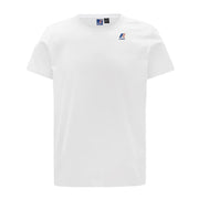 T-Shirt Le Vrai Edouard Uomo White K007JE0 001 WHITE K-WAY 