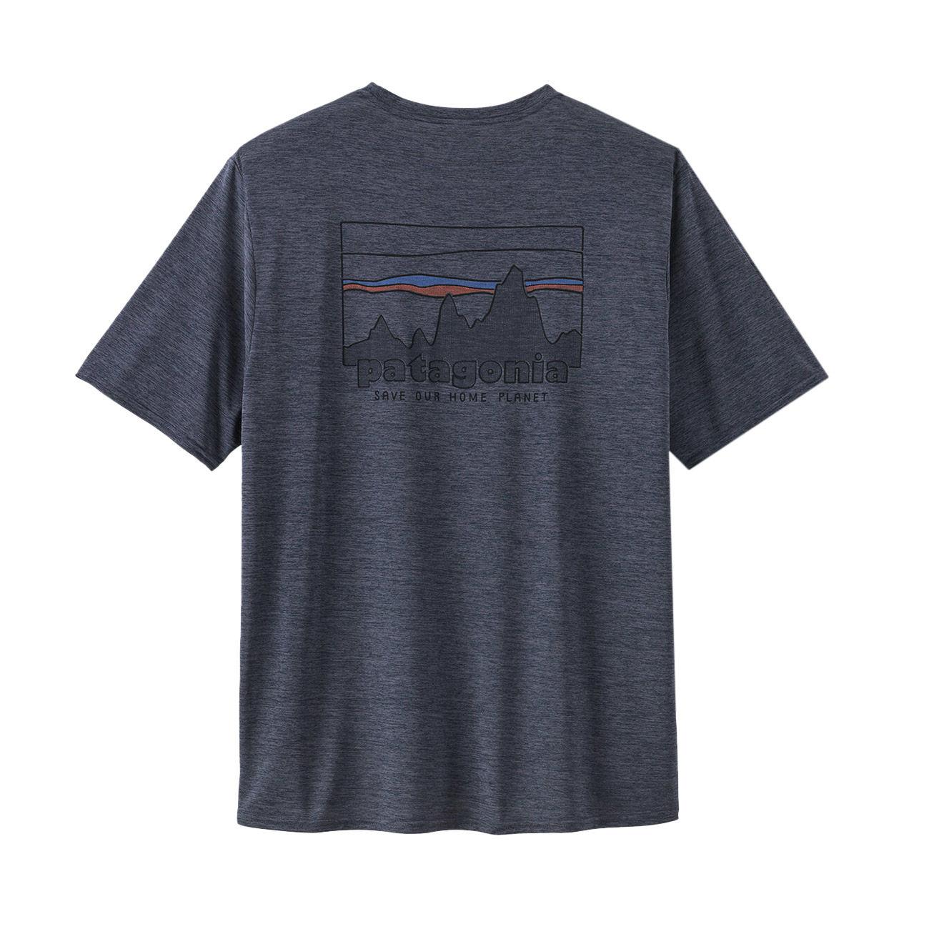 T.SHIRT U. M`S CAP COOL DAILY GRAPHIC SHIRT PATAGONIA 45235 SKYX SKYLINE SMOLDERBLUE X/DYE PATAGONIA 
