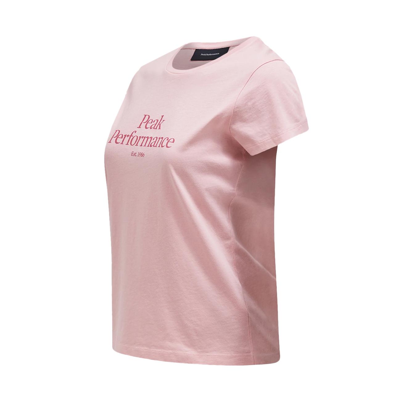 T-Shirt Original Donna Warm Blush G77700 040 5BH WARM BLUSH PEAK PERFORMANCE 
