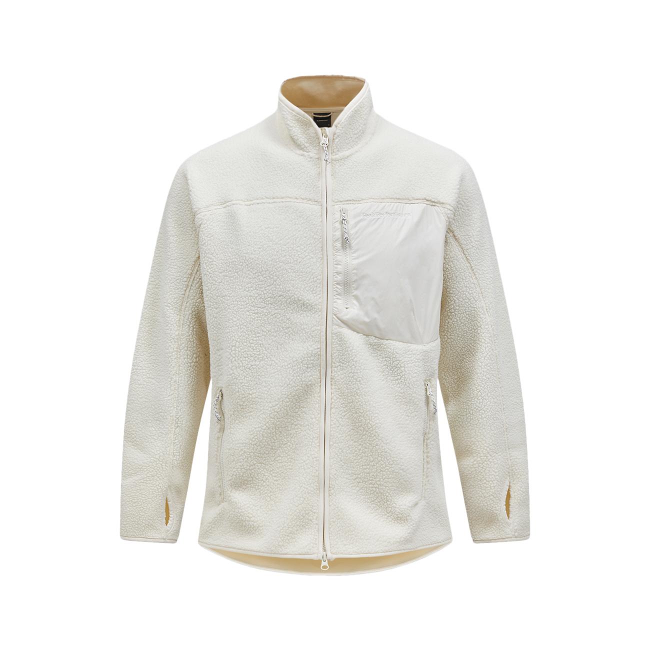 Giacca In Pile Uomo Vintage White G79711 040 VINTAGE WHITE PEAK PERFORMANCE 