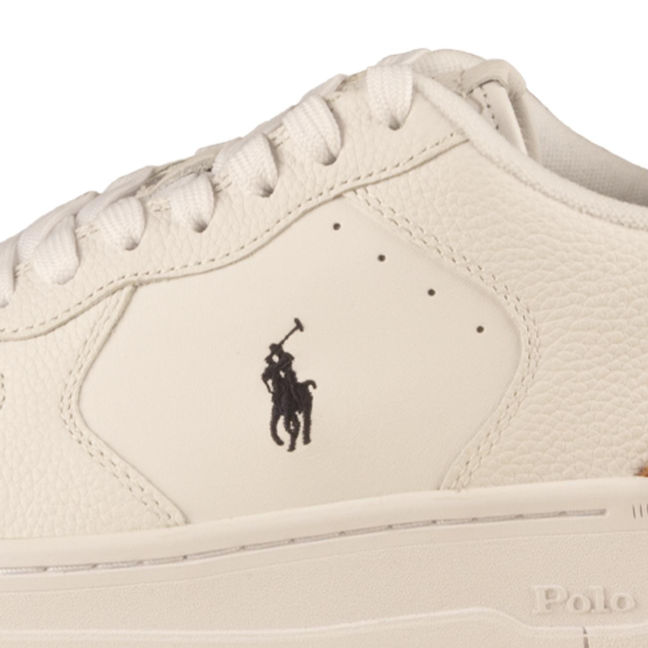 SNEAKER U. COURT MASTERS CRT LOW TOP POLO RALPH LAUREN 809891791 004 WHITE/NAVY PP POLO RALPH LAUREN 
