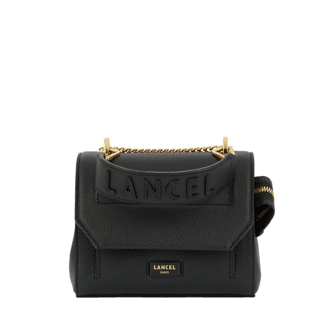 Borsa Ninon Medium Donna Black Gold A09222 JD BLACK/GOLD LANCEL 