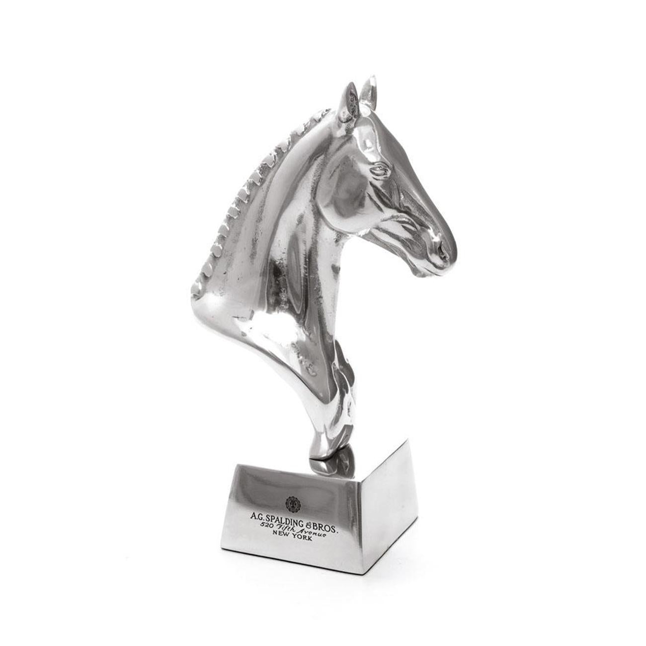 Fermacarte Horse Unisex In Alluminio 862875 U828 ALLUMINIO A.G. SPALDING&BROS 