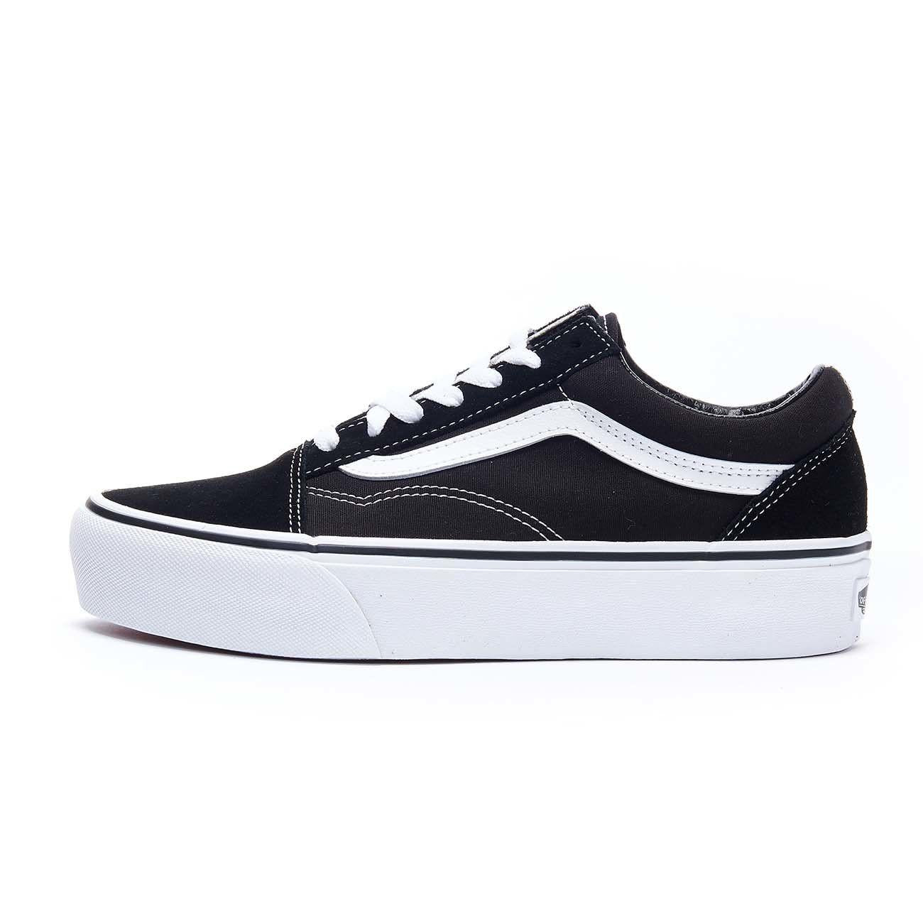 Sneakers Platform Old Skool Donna Black White VN0A3B3U Y281BLACK/WHITE VANS 