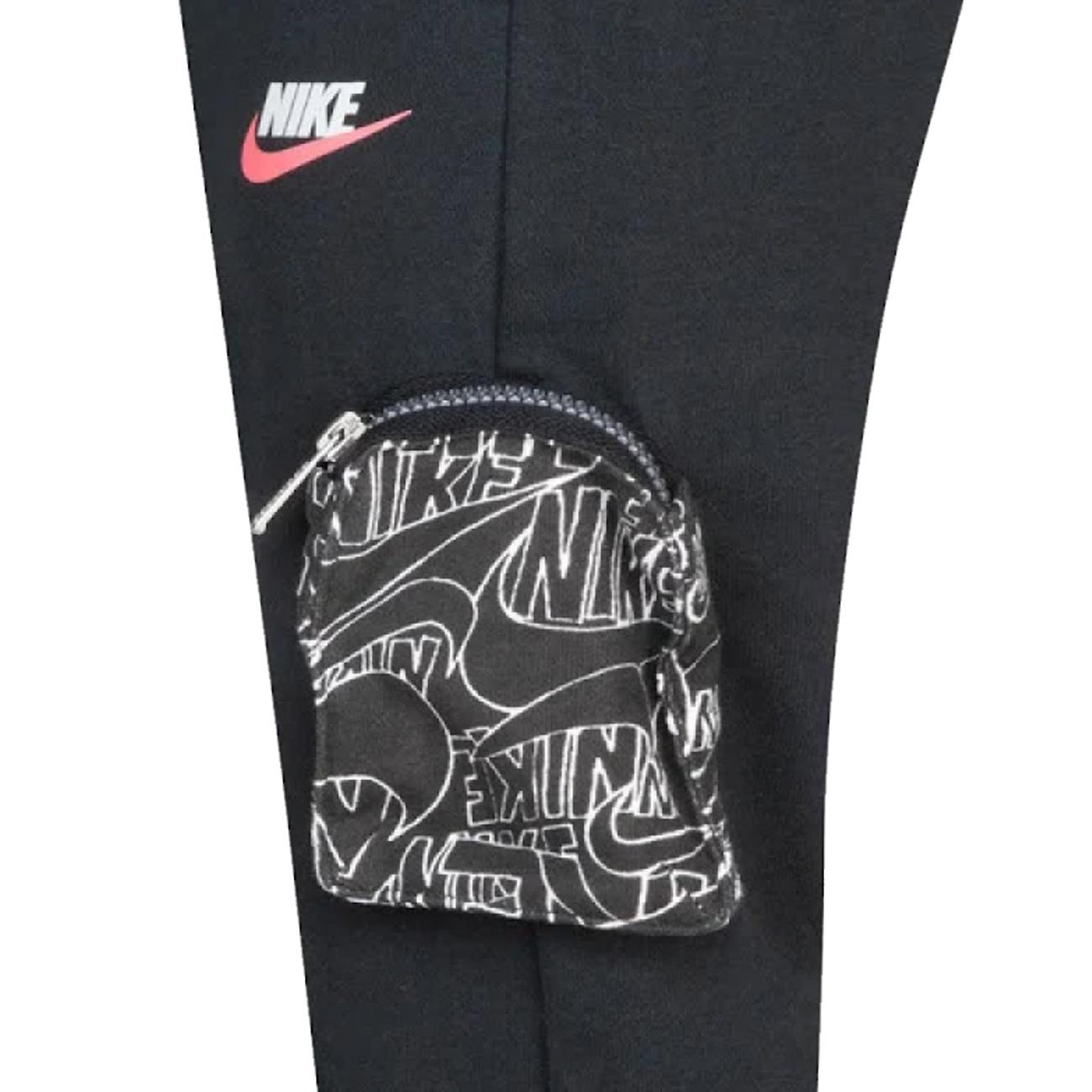 Jogger Read Bimbo Nero NK/86J259 023BLACK NIKE 