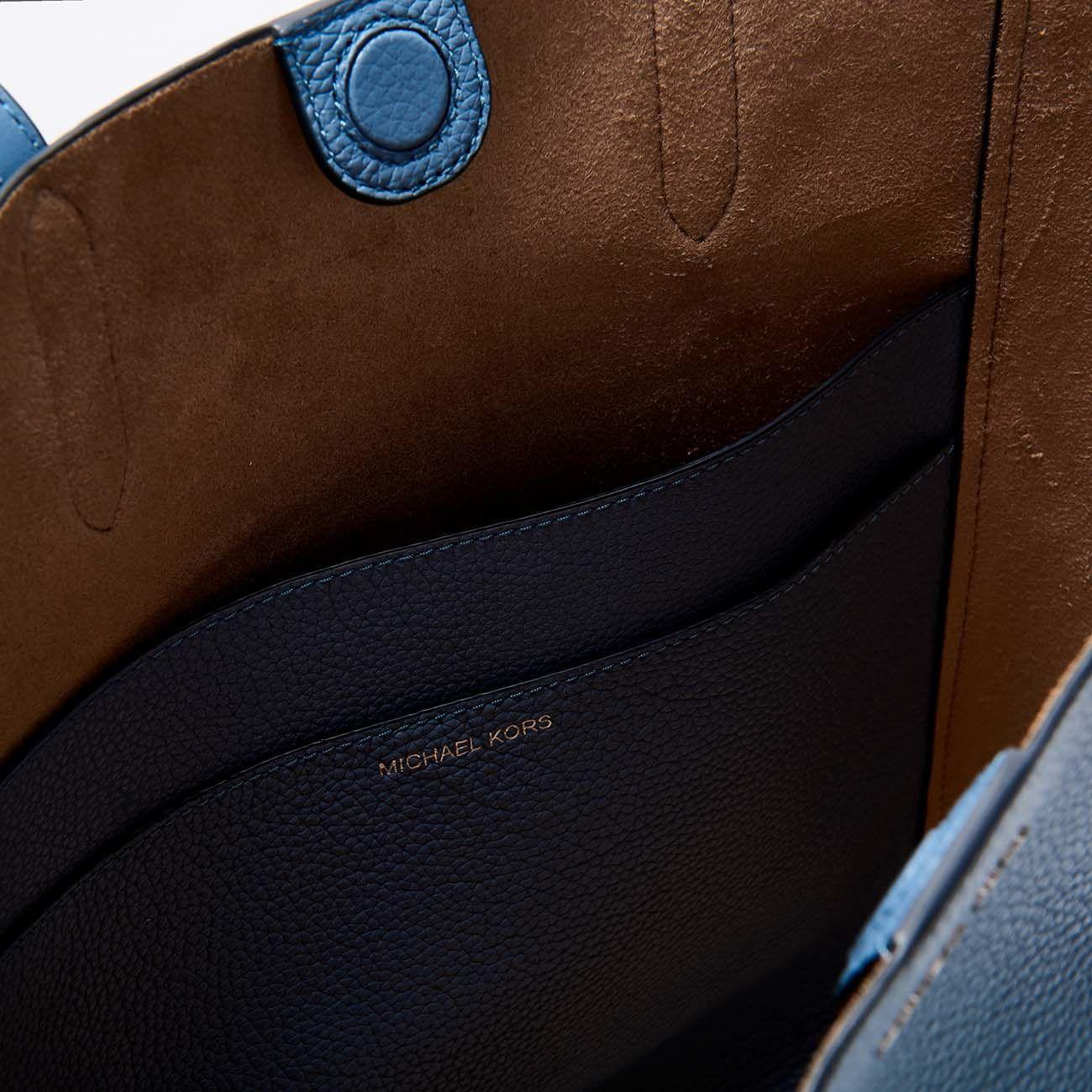 Borsa Sinclair Grande In Pelle Donna Denim 30T1S5ST9L 405DENIM MICHAEL KORS 