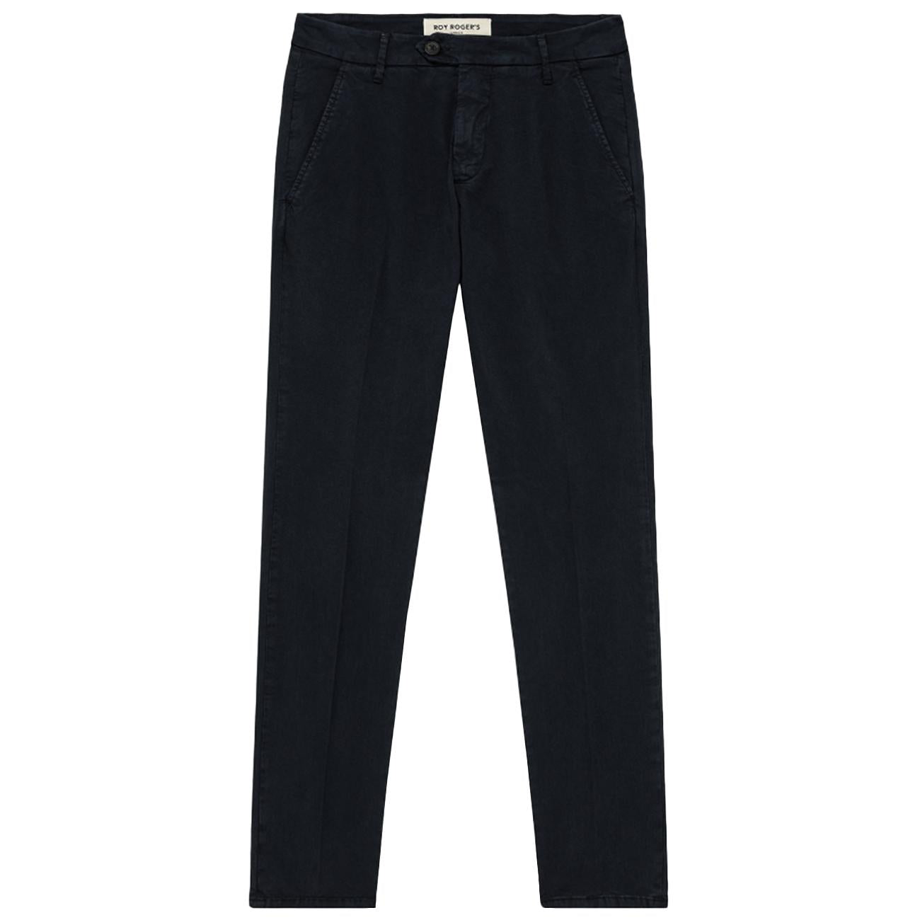 Pantalone Chino New Rolf RRU013C9250112 C0048 BLUE NAVY ROY ROGER'S 
