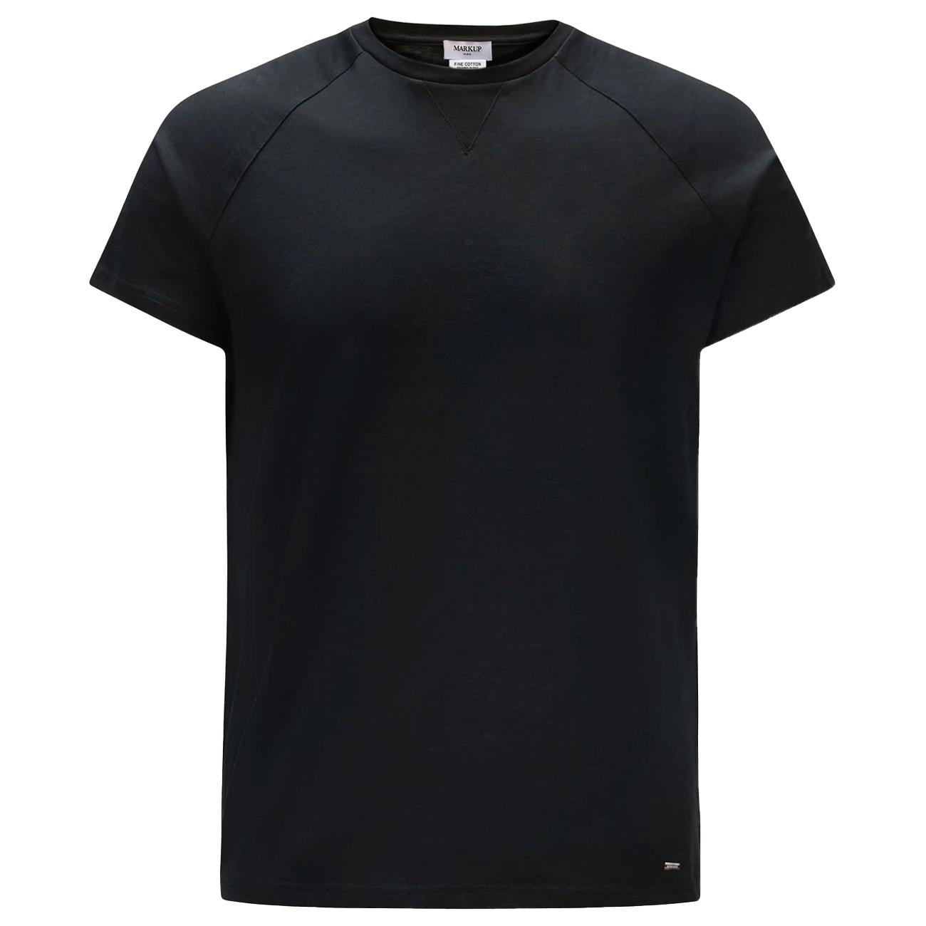 T-Shirt Jersey Raglan MK891020 NERO MARKUP 