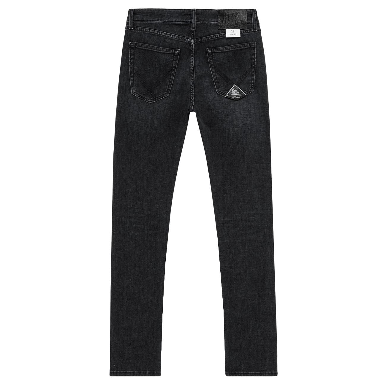 Jeans 517 Dean RRU075N0742606 C0998 DENIM BLACK ROY ROGER'S 