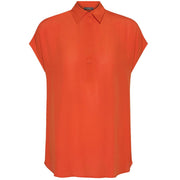 Camicia A Manica Corta 2007P000228N 027 corallo ELENA MIRO' 