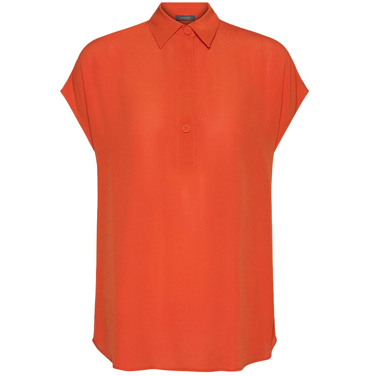 Camicia A Manica Corta 2007P000228N 027 corallo ELENA MIRO' 