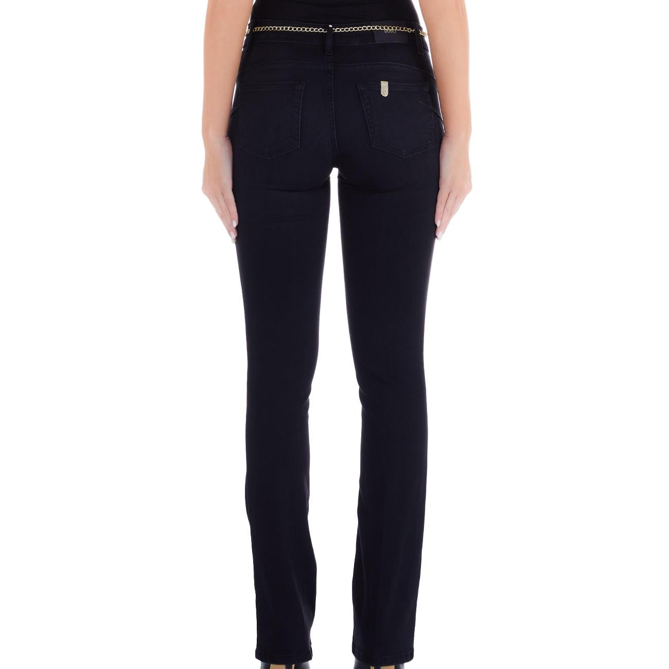 Jeans Repot Donna Denim Black UF3025D4376 88207 DENIM BLACK MD.WASH LIU JO 