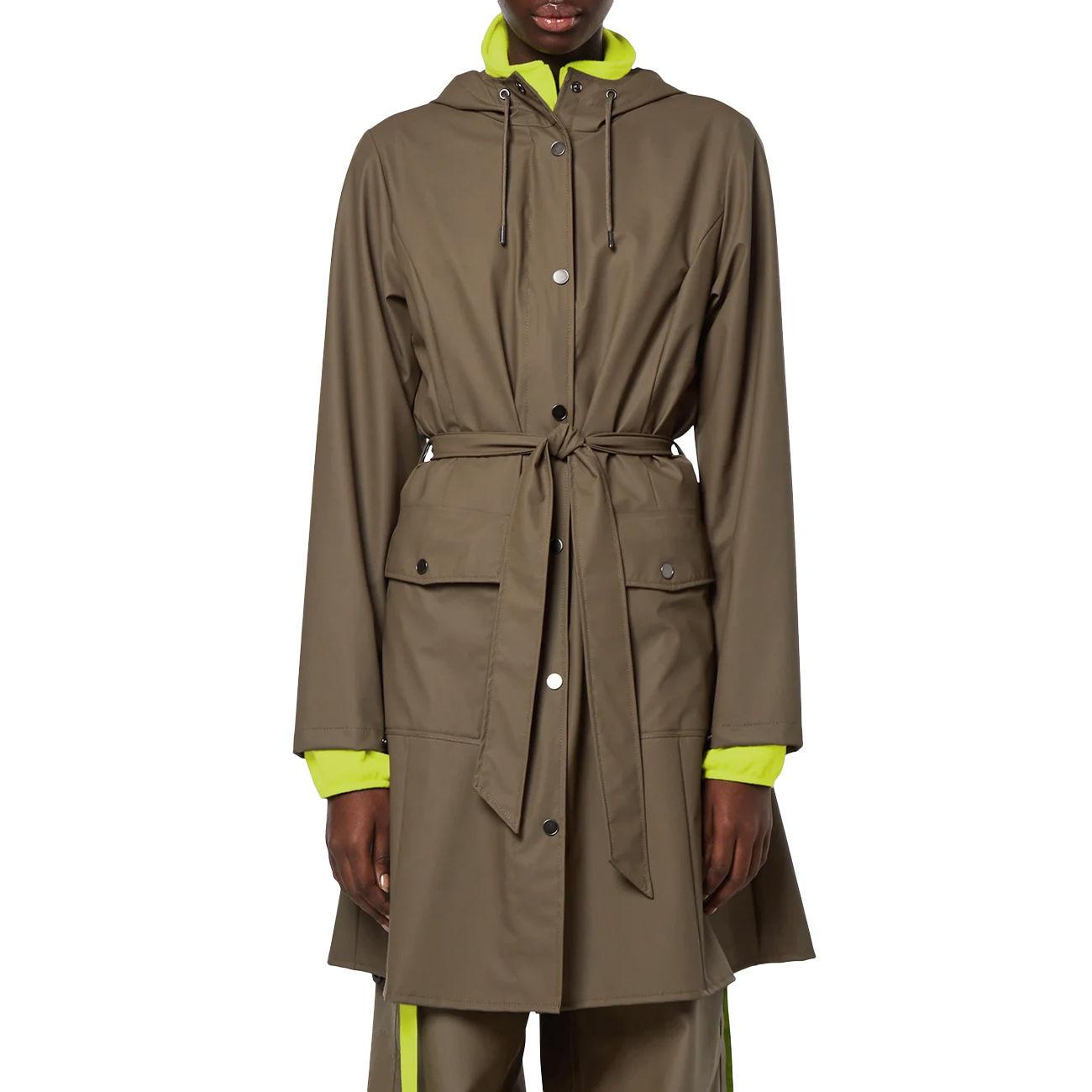 Trench Curve Slim Con Cintura Donna Wood RA18130 WOOD RAINS 