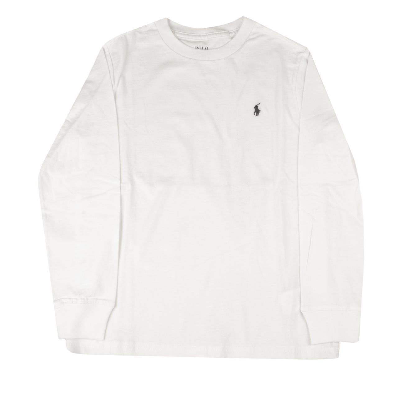 T-Shirt In Cotone Bimbo Bianco 322708456 002 BIANCO POLO RALPH LAUREN 