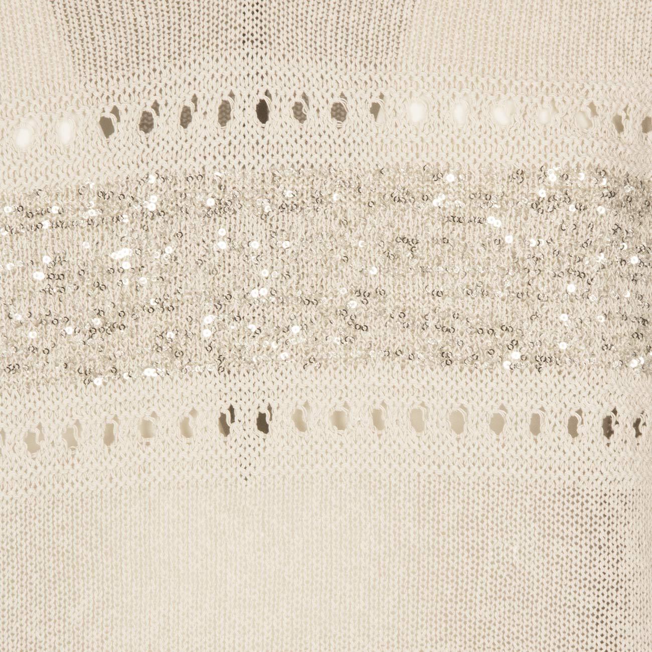 Maglia Scintille Donna Beige 58403 10LIN-LINO D.EXTERIOR 