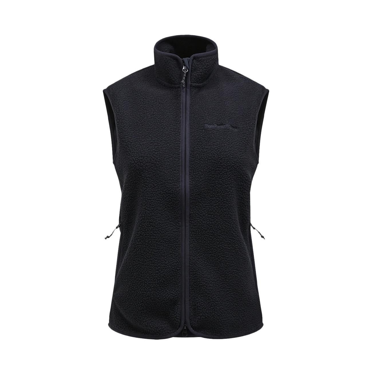 Gilet In Pile Donna Nero G79700 040 BLACK PEAK PERFORMANCE 