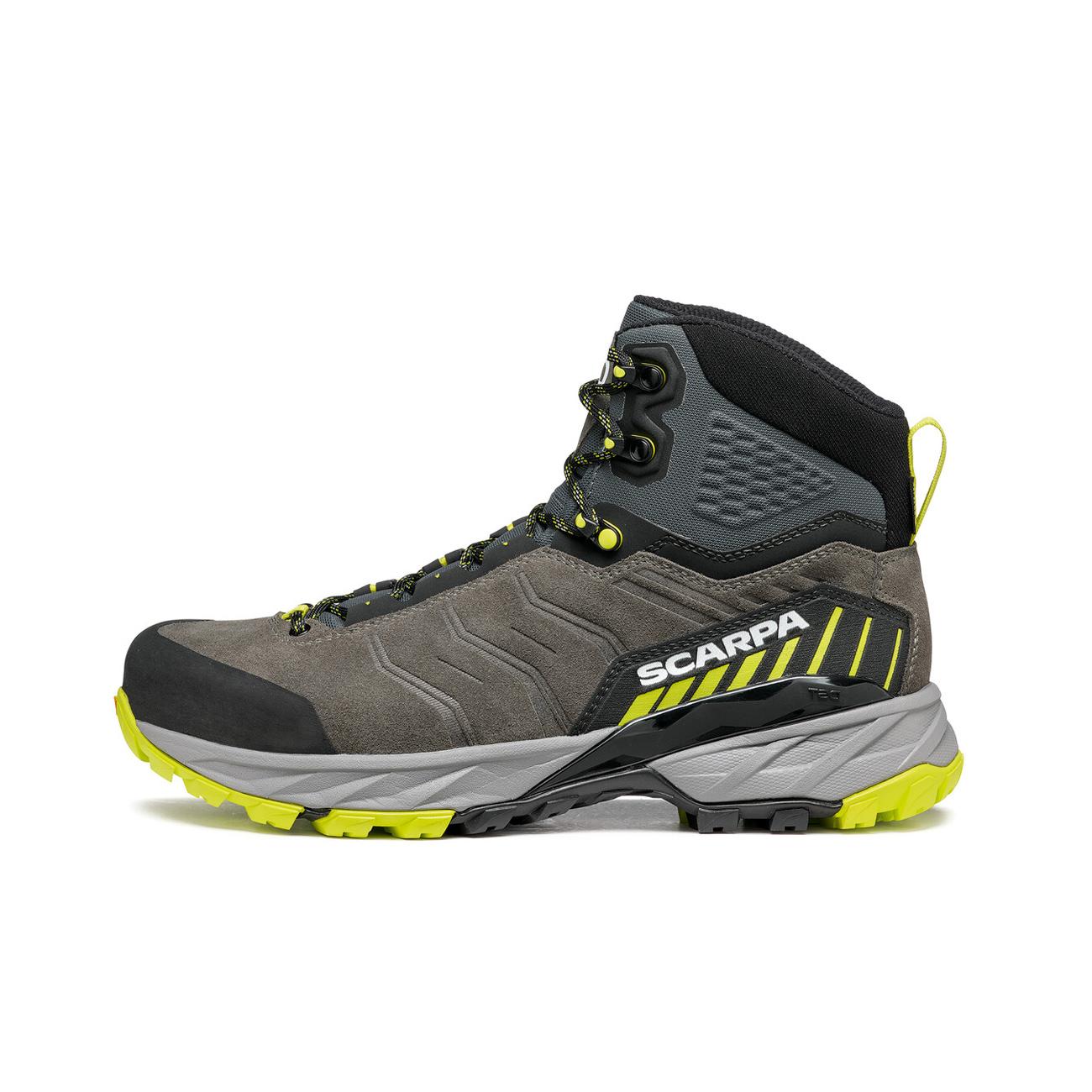 Scarpe Da Trekking Rush Trk Gtx Rha Free-Dome Uomo Titanium Lime 63143-200 4 TITANIUM-LIME SCARPA 