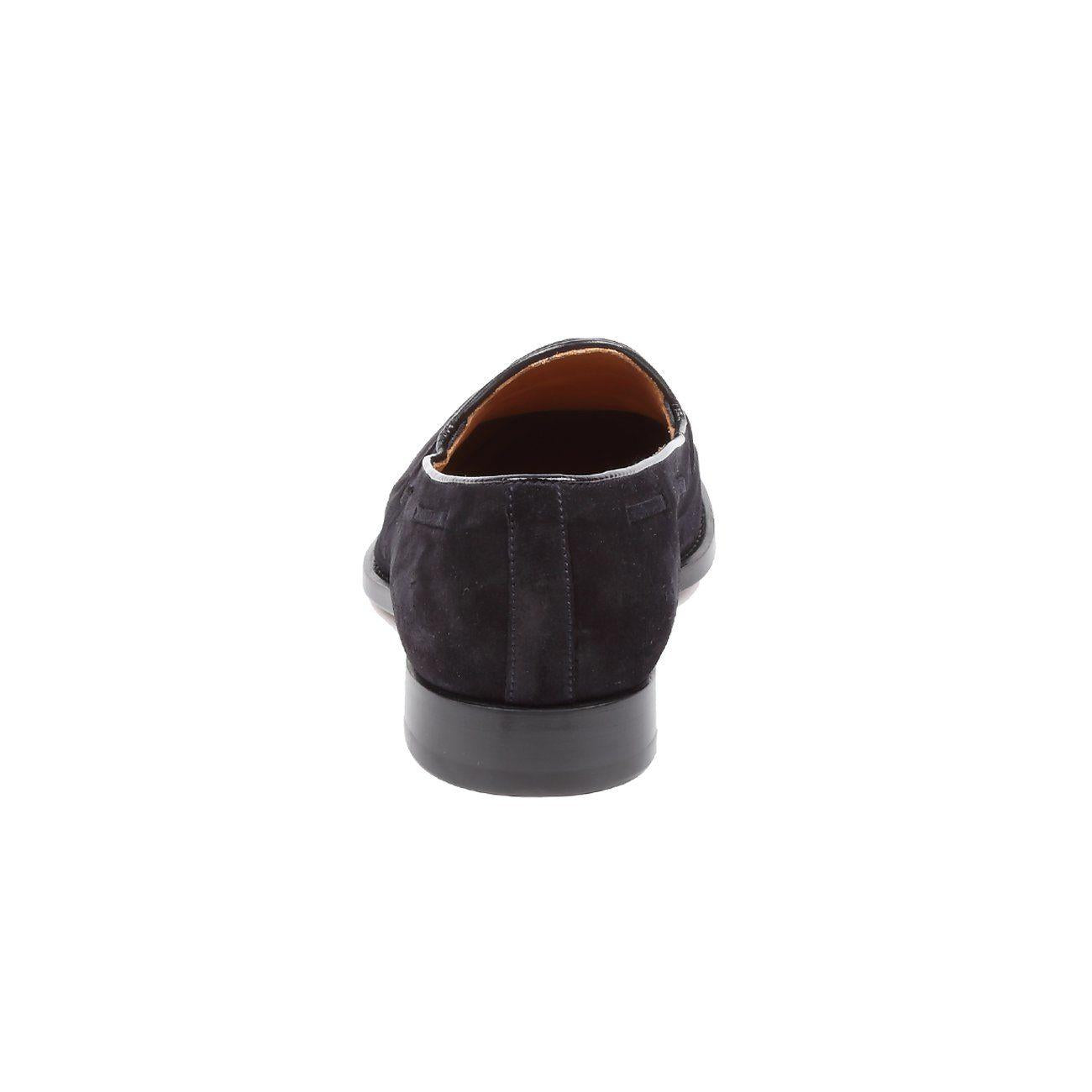 MOCASSINO U.SCAMOSC. C/NAPPINE DOUCAL`S DU2358MILEUF068 NB00 BLU/NERO DOUCAL`S 