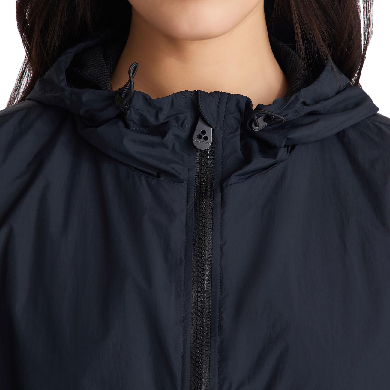 K-Way Nigle Short D 02 Con Cappuccio PED5718 01181986 215 BLU PEUTEREY 