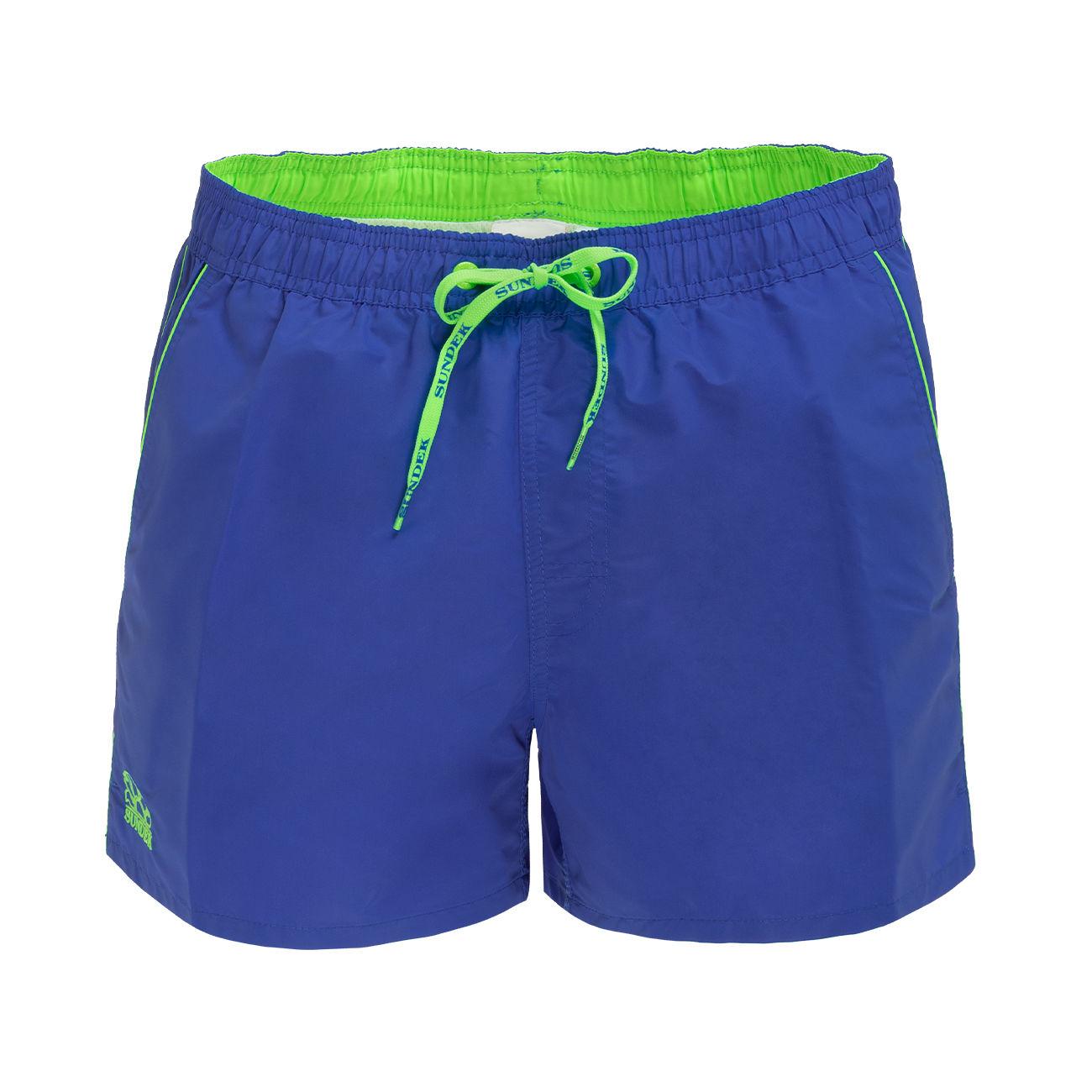 Boxer Mare Piping Sundek Uomo Sapphire M700BDTA100 00103SAPPHIRE SUNDEK 