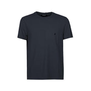 T-Shirt Fiammata US198 JF0195U ZL4 894 BLU INCHIOSTRO DONDUP 