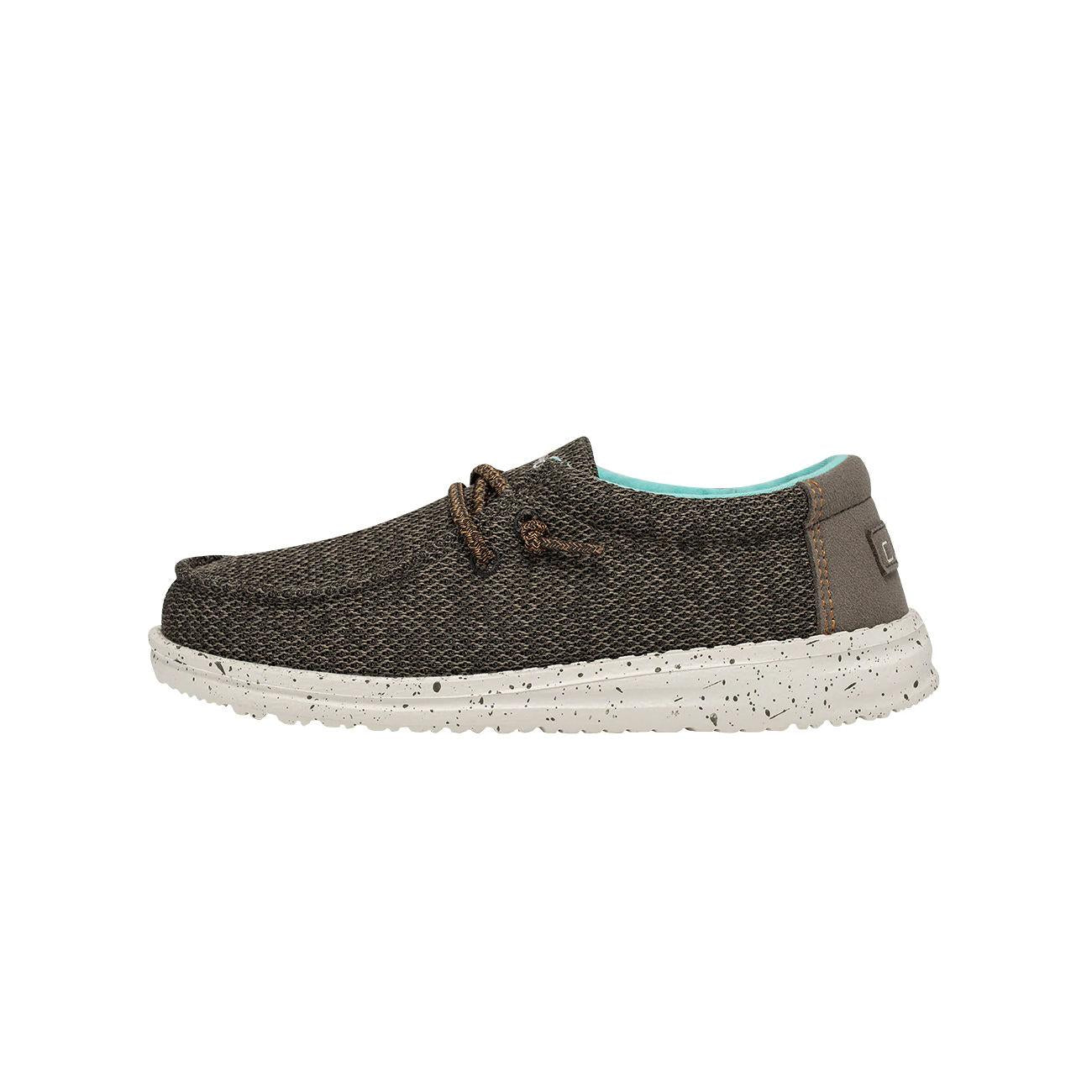 Mocassini Wally Youth Bambino Taupe Musk 13013 8702SOXMUSK HEY DUDE 