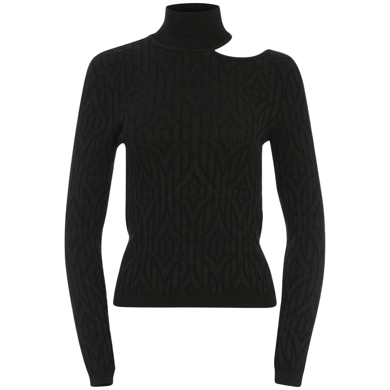 Lupetto A Costine MGKD11035 NERO AKEP 