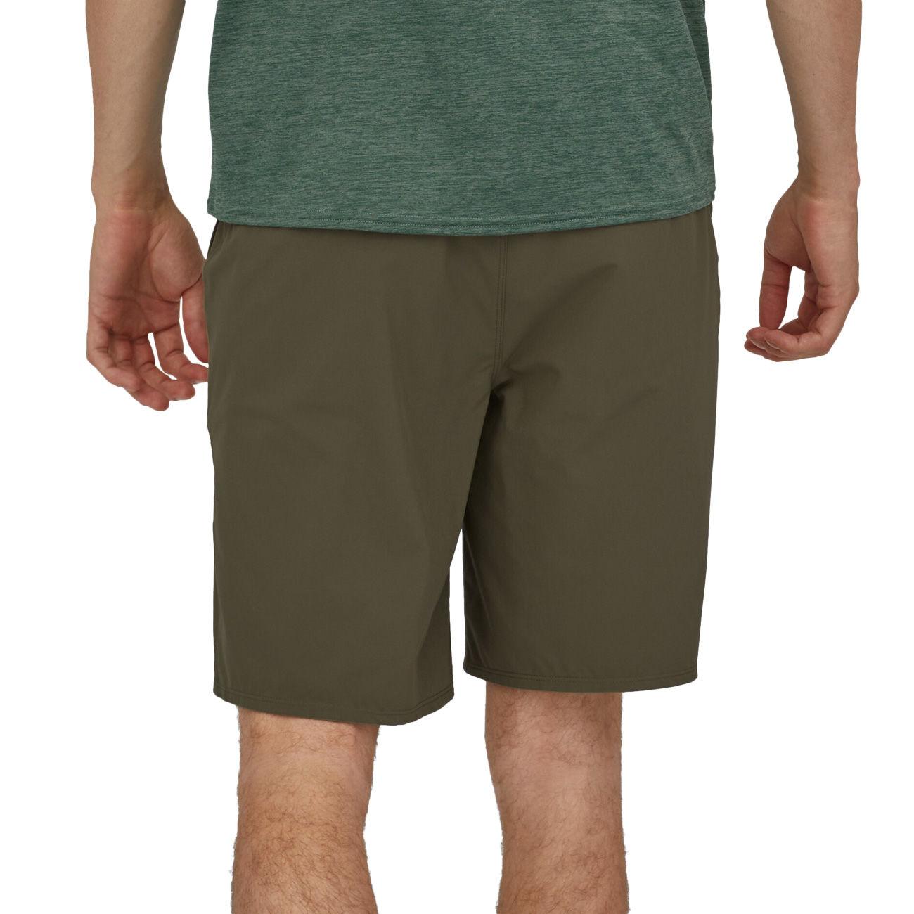 SHORTS U. M`S HYDROPEAK HYBRID WALK SHORTS 19 IN PATAGONIA 86475 BSNG BASIN GREEN PATAGONIA 