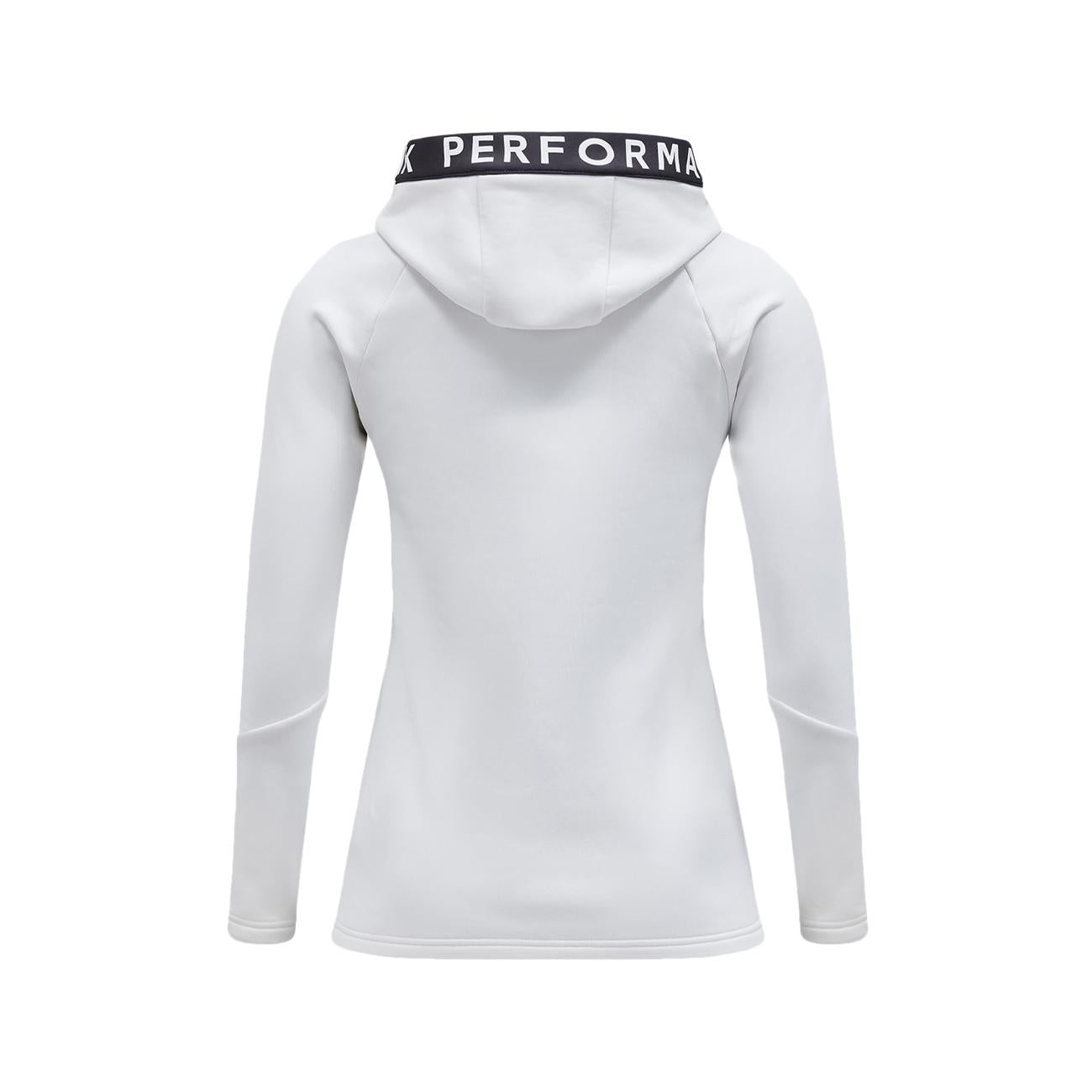 Felpa Rider Donna Off White Iron Cast G78885 030 OFFWHITE-IRON CAST PEAK PERFORMANCE 