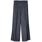 Pantalone Palazzo Drill Cotone Stretch AP0235 U79 DENIM BLUE GOODMATCH 
