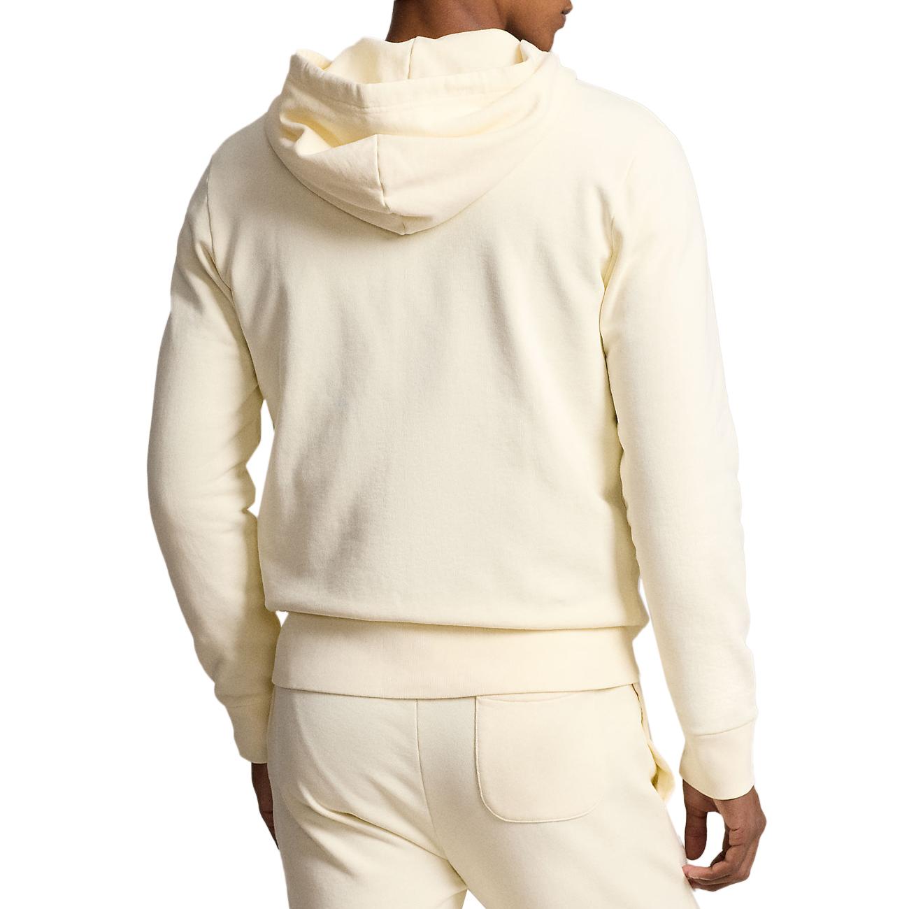 Felpa Full Zip Uomo Club House Cream 710916692 003 CLUBHOUSE CREAM POLO RALPH LAUREN 