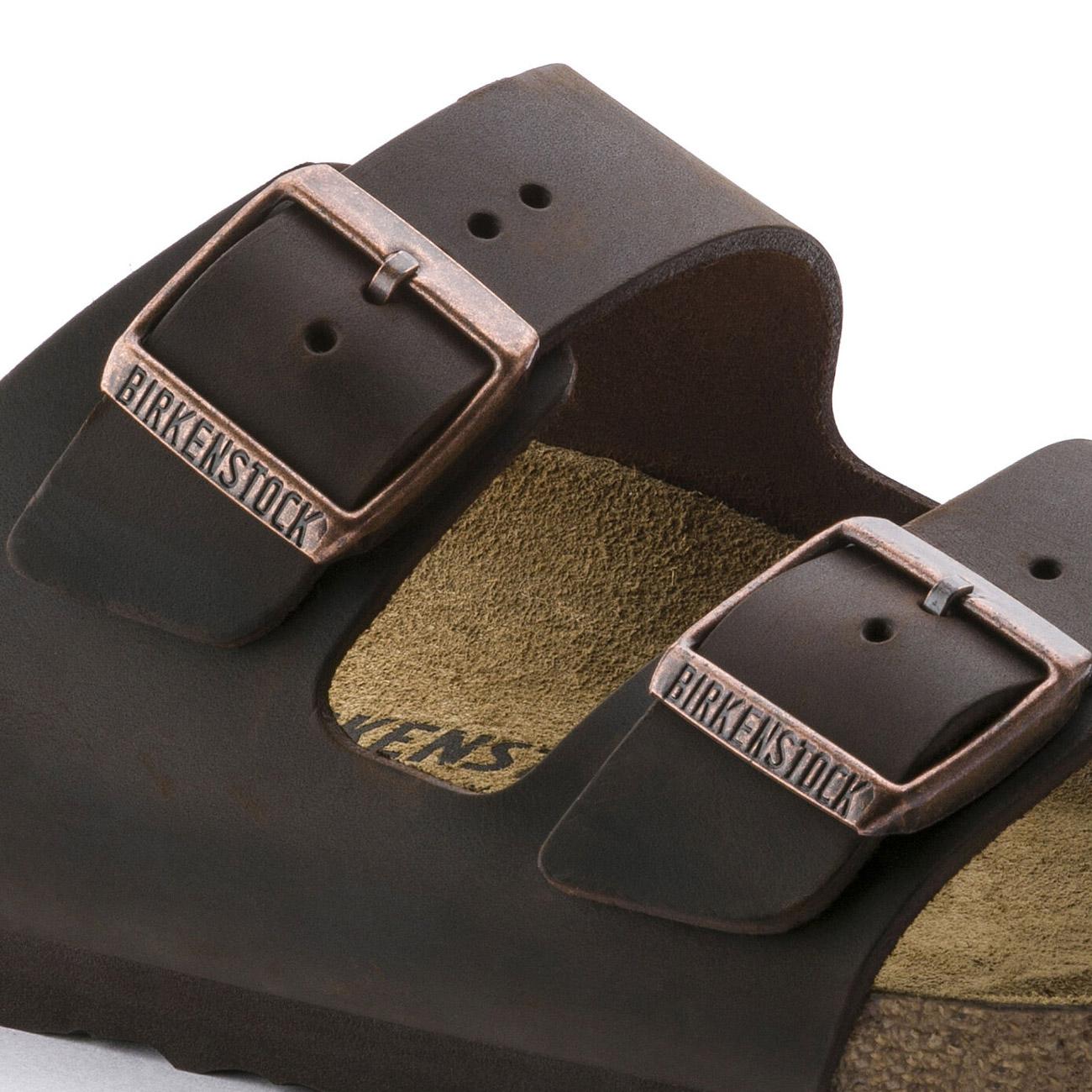 Sandali Arizona Oiled Leather Unisex Habana 0052533 HABANA BIRKENSTOCK 