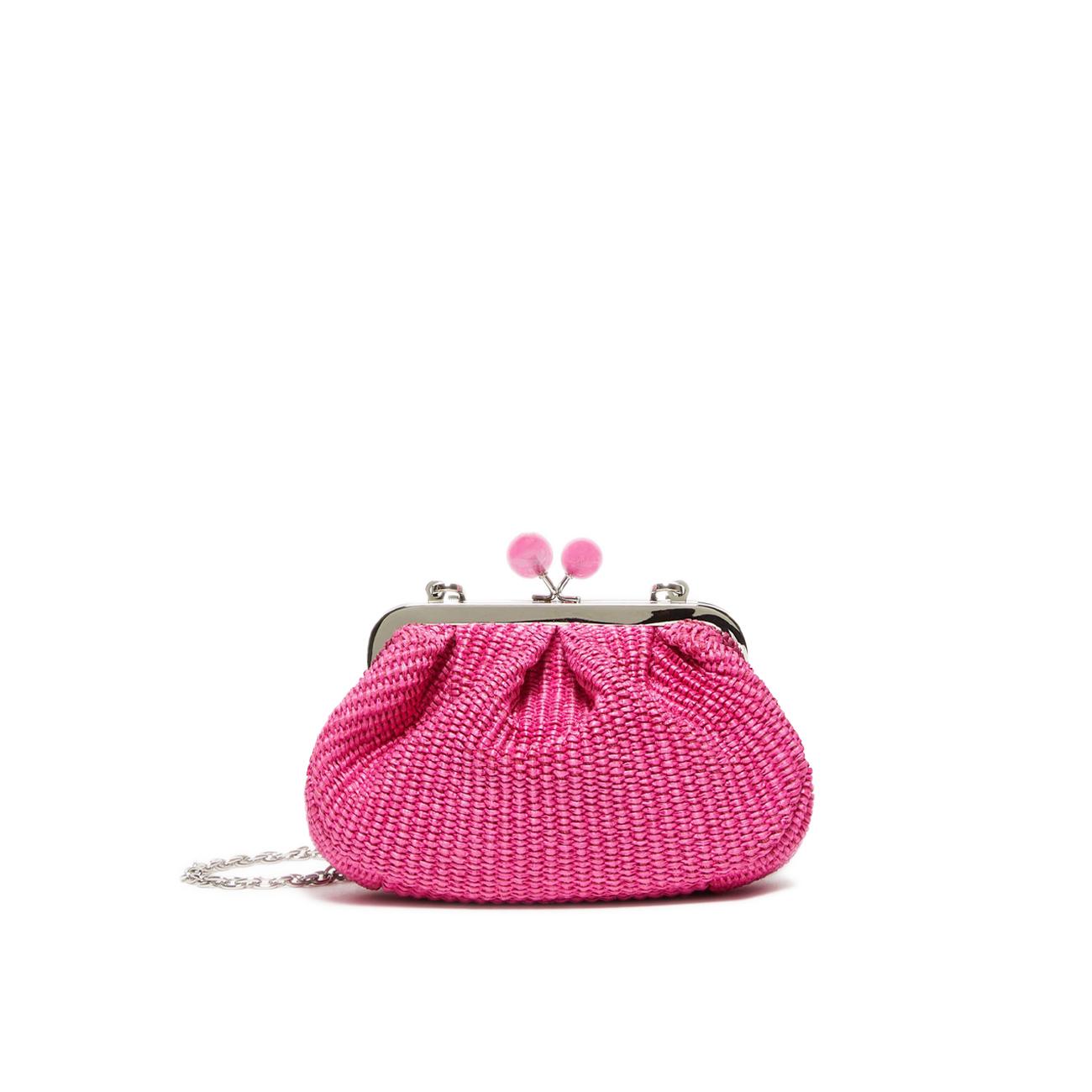 Borsa Pasticcino Palmas In Raffia Piccola Donna Orchidea PALMAS 2415511065600 022 ORCHIDEA MAX MARA WEEKEND 