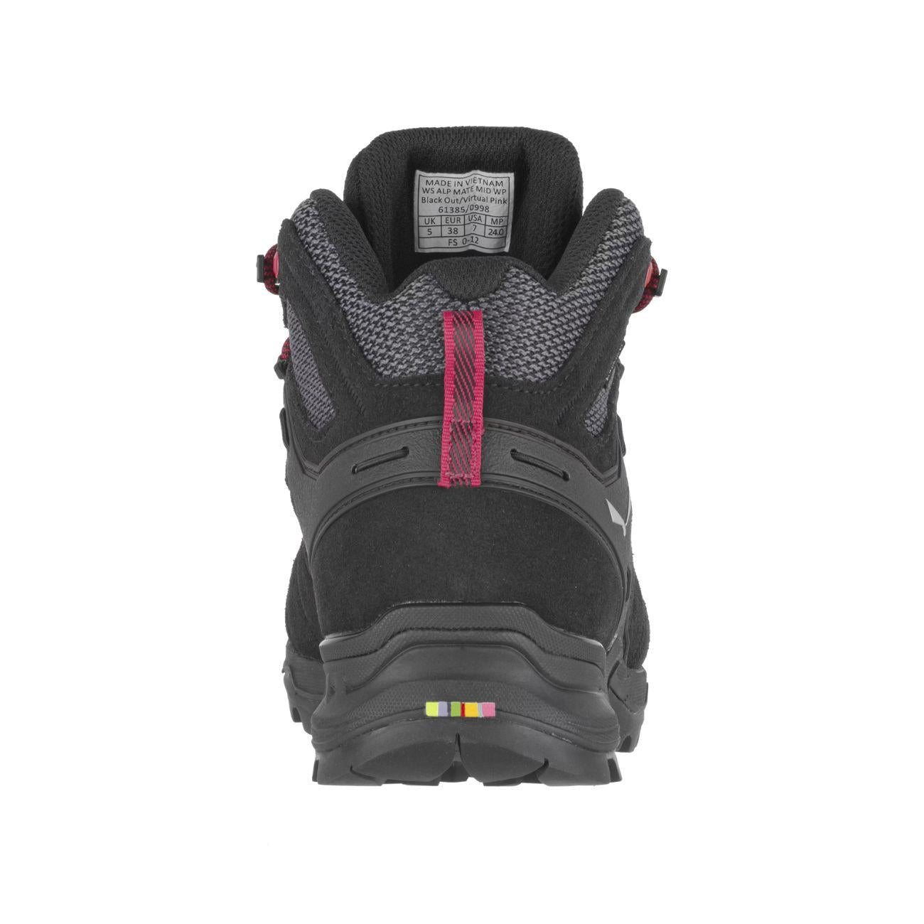 Scarponi Alp Mate Mid Donna Black Out 61385 0998/BLACK OUT/VIRTUAL PINK SALEWA 