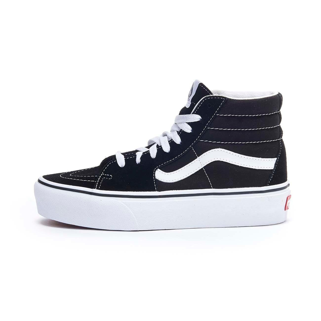 Scarpe Sk8-Hi Platform 2 Vans VN0A3TKN 6BT1 BLACK/TRUE WHITE VANS 