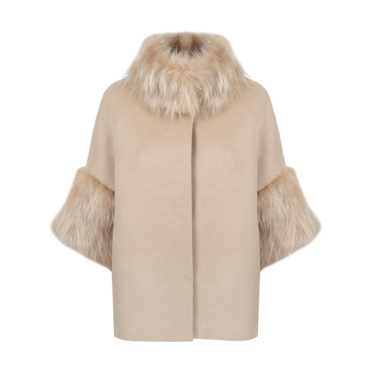 Cappa D. Collo+M3/4 Pelliccia Raccoon Bully 7112 SAND BULLY 