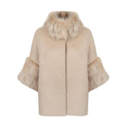 Cappa D. Collo+M3/4 Pelliccia Raccoon Bully 7112 SAND BULLY 