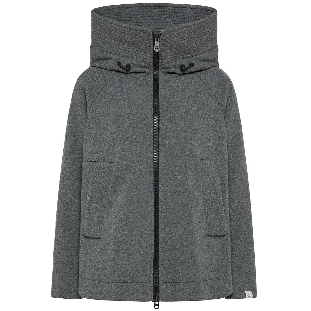 Giacca olafur sac 01 in misto lana con cappuccio PED5416 01152003 761 PEUTEREY 