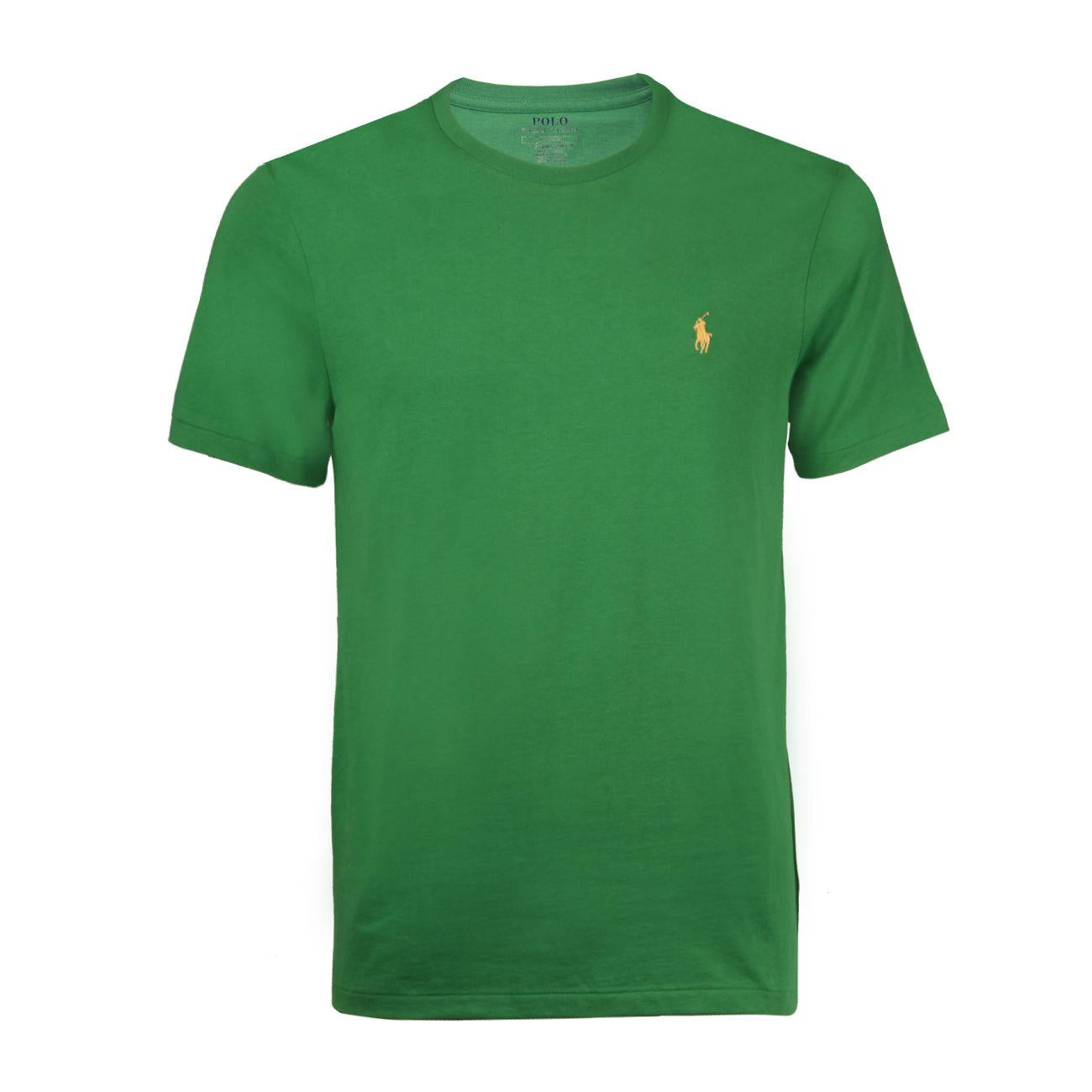 T-SHIRT U.GC MM COT. CUSTOM/SLIM RALPH LAUREN 710671438 304 LIFEBOATGREEN POLO RALPH LAUREN 