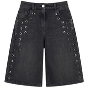 Bermuda In Denim Con Vele BMKD13103 NERO AKEP 