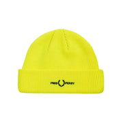 Berretto Con Logo Ricamato Uomo Giallo Fluo C9153 211GIALLOFLUO FRED PERRY 