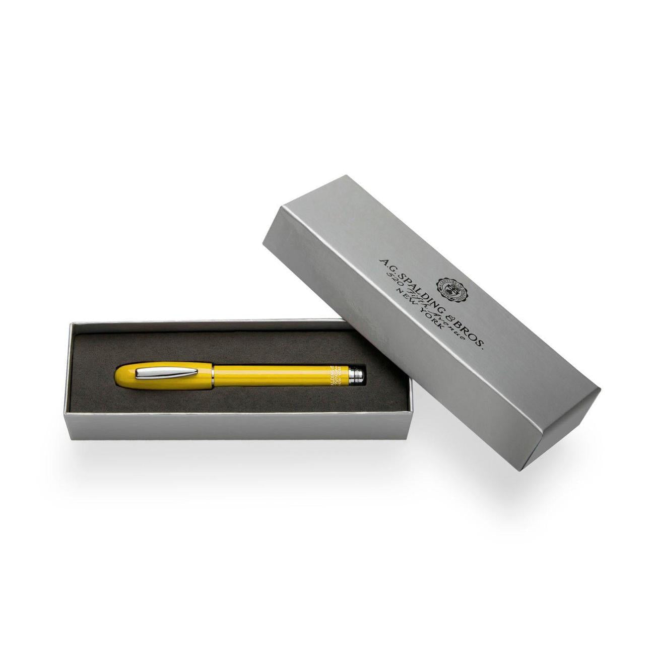 Penna Short Classic Roller Unisex Giallo Acido 170131U 416 GIALLO ACIDO A.G. SPALDING&BROS 