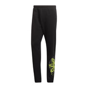 Jogger Graphic Behind Uomo Black Yellow HC7982 BLACK.SYELLOW ADIDAS 