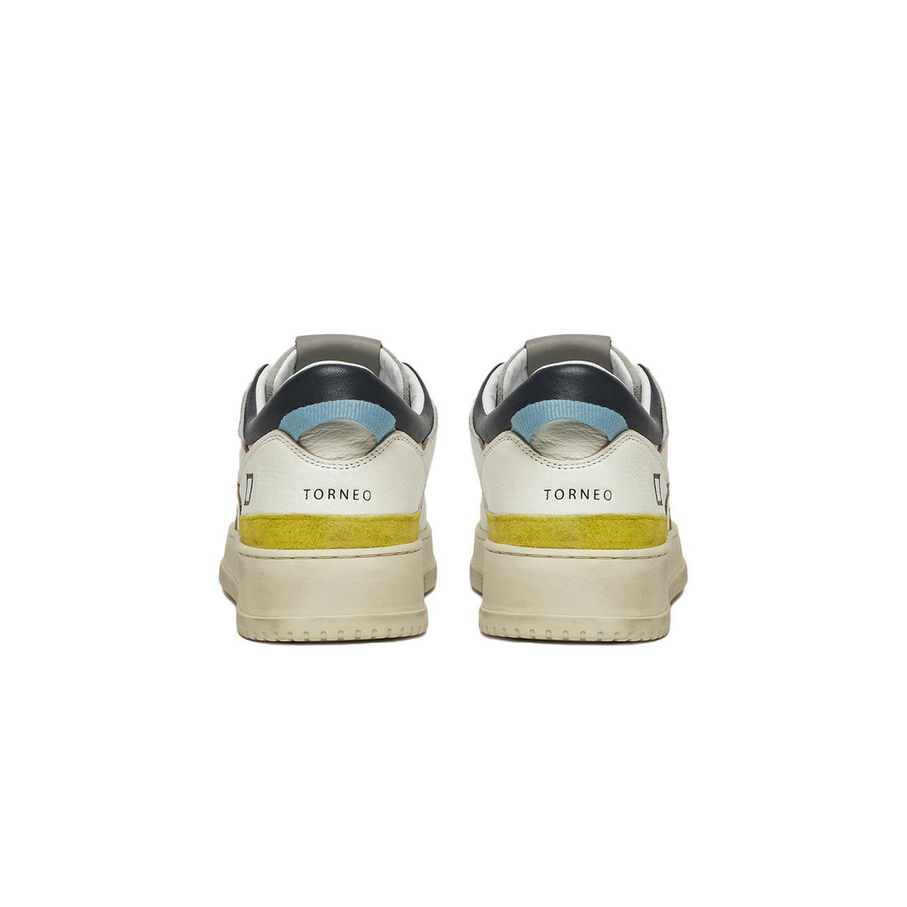 Sneakers Torneo Colored Uomo White Gray M401-TO-CO-WA WHITE/GRAY D.A.T.E. 