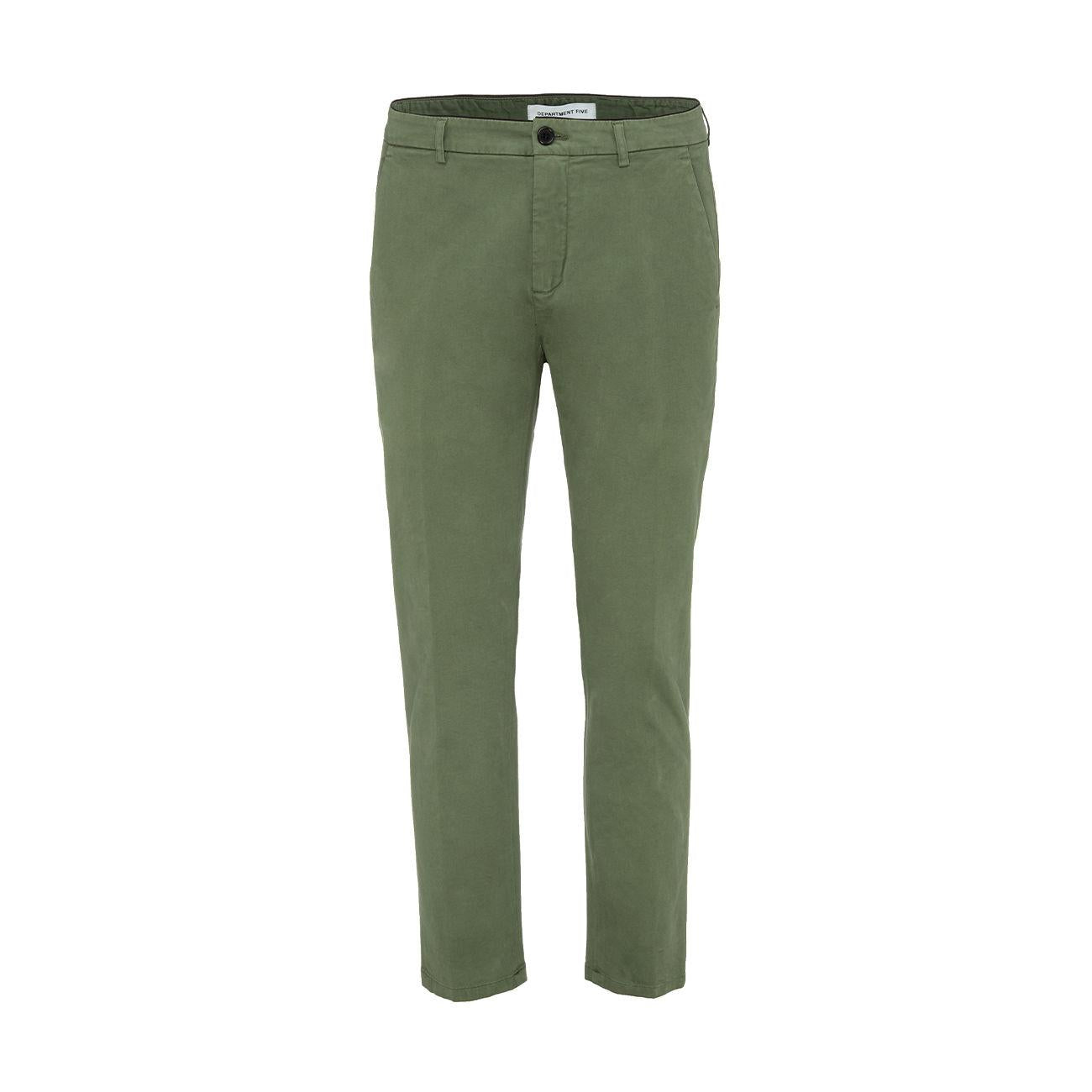 Pantalone Chino Prince In Cotone Uomo Militare DF/UP005/1TS0027/002 715MILITARE DEPARTMENT FIVE 