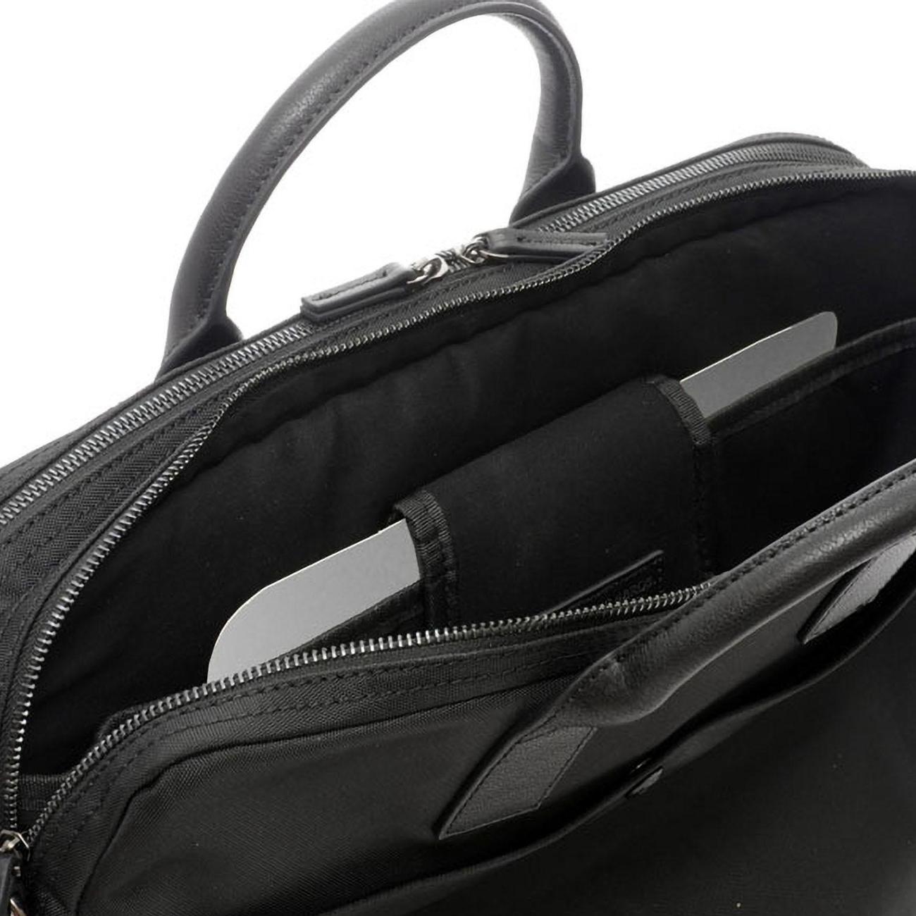 Cartella 2 Zip Steel Rivet Unisex Nero 309394U 900 NERO A.G. SPALDING&BROS 