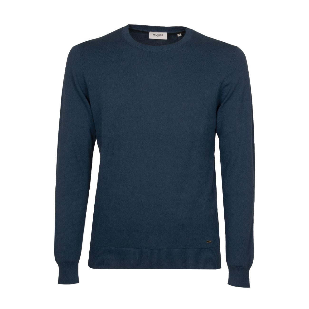 Pull In Cotone Uomo Blue MK10001 BLUE MARKUP 