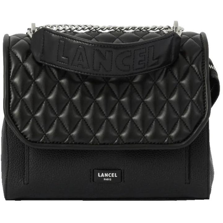 Borsa Ninon Medium Flap Black A12229 10 BLACK LANCEL 